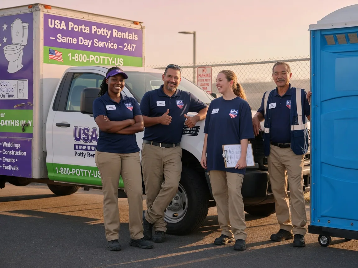 Porta Potty Rental company in Rubicon, WI